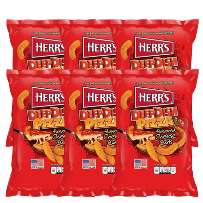 Herr's Deep Dish Pizza Cheese Curls 170g