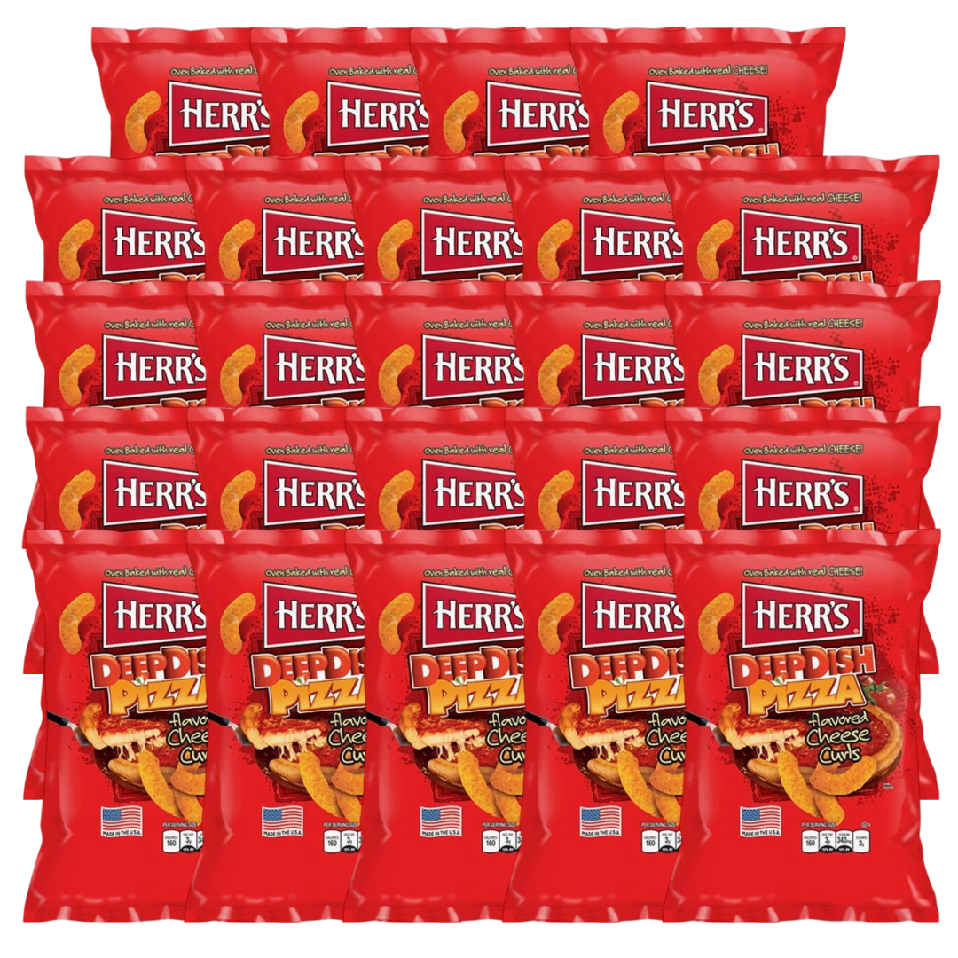 Herr's Deep Dish Pizza Cheese Curls 170g