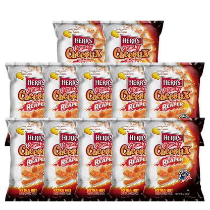 Herr´s Crunchy Cheestix Carolina Reaper 227g