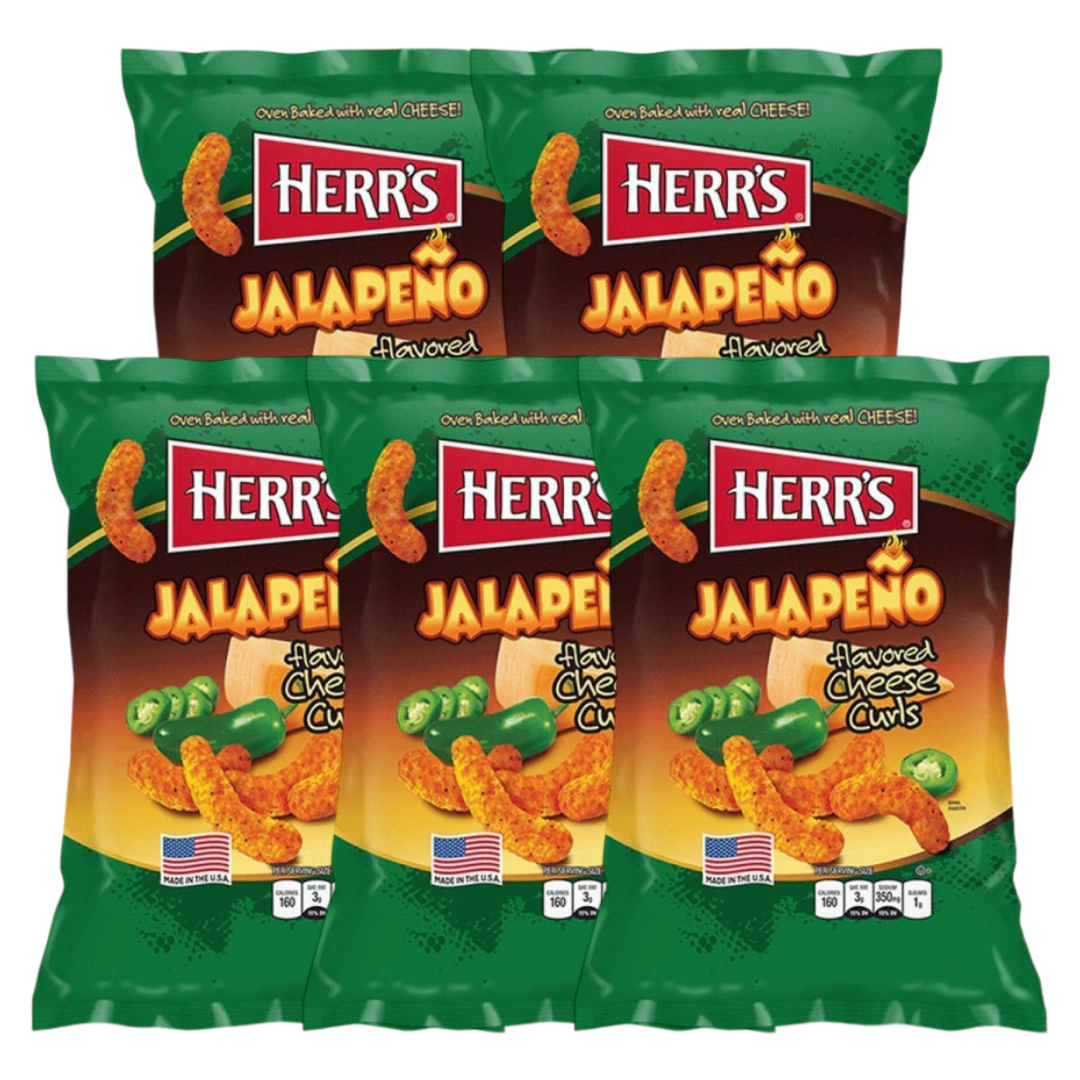 Herr´s Jalapeno Cheese Curls 170g