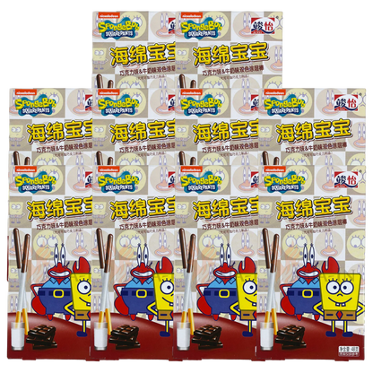 Junyi SpongeBob Pocky Schokolade, Milch 48g