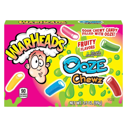 Warheads Ooze Chews Teatre Box 99g