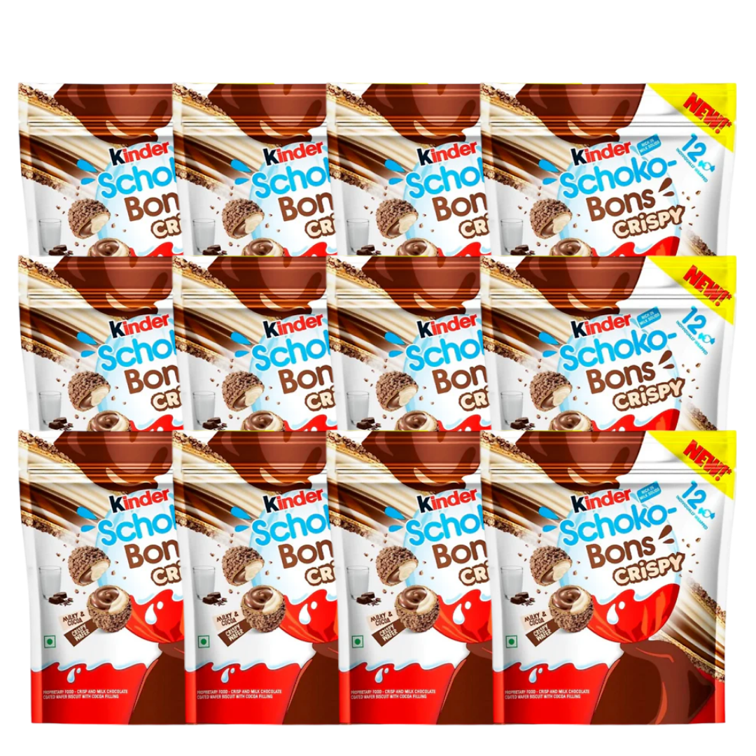 12er-Pack Kinder Schoko Bons Crispy 67.2g