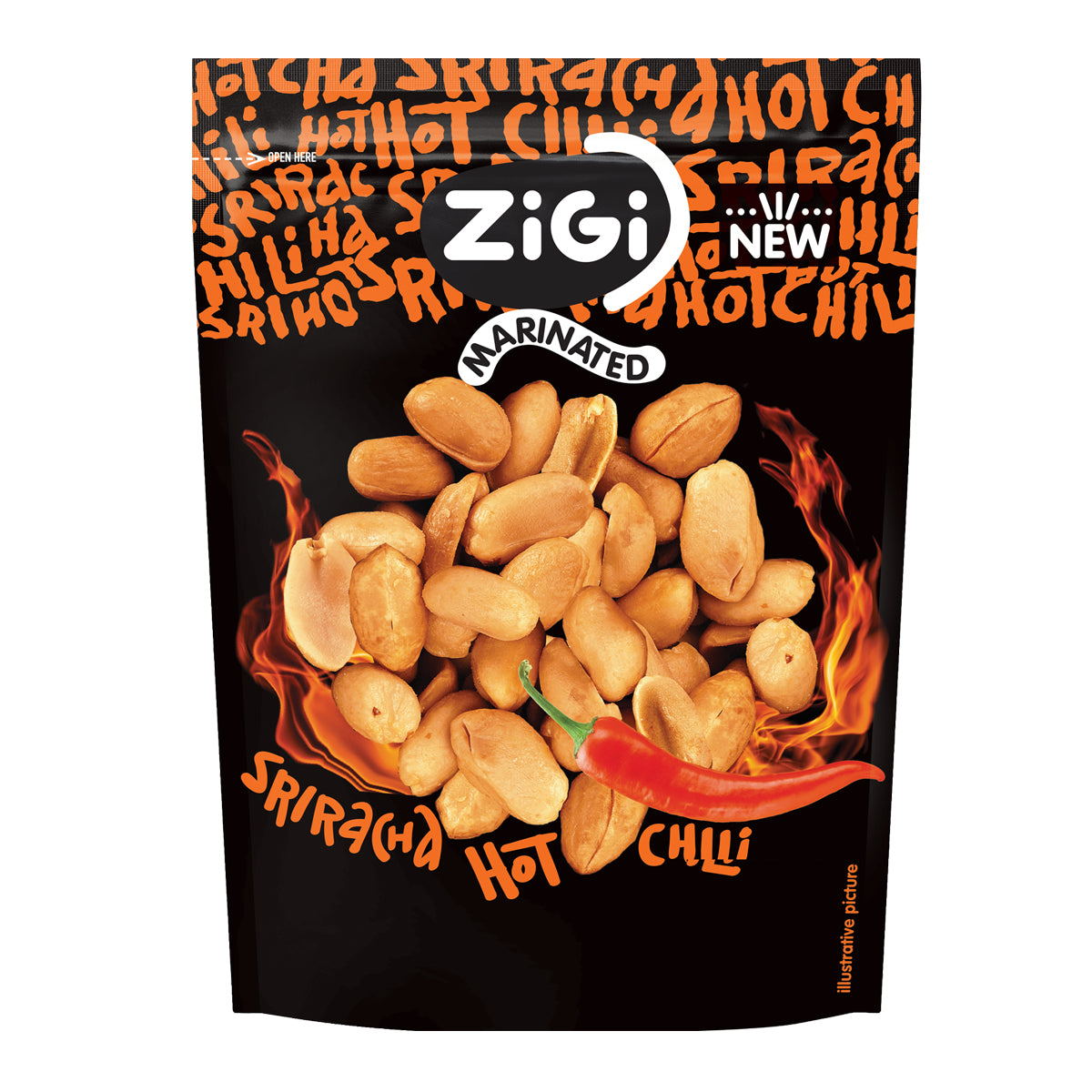 ZiGi Erdnüsse mariniert Sweet Chili 70g