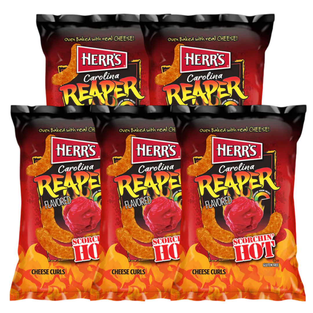 Herr's Carolina Reaper Cheese Curls 170g