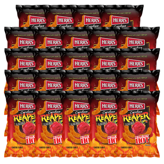 24er-Pack Herr's Carolina Reaper Cheese Curls 170g