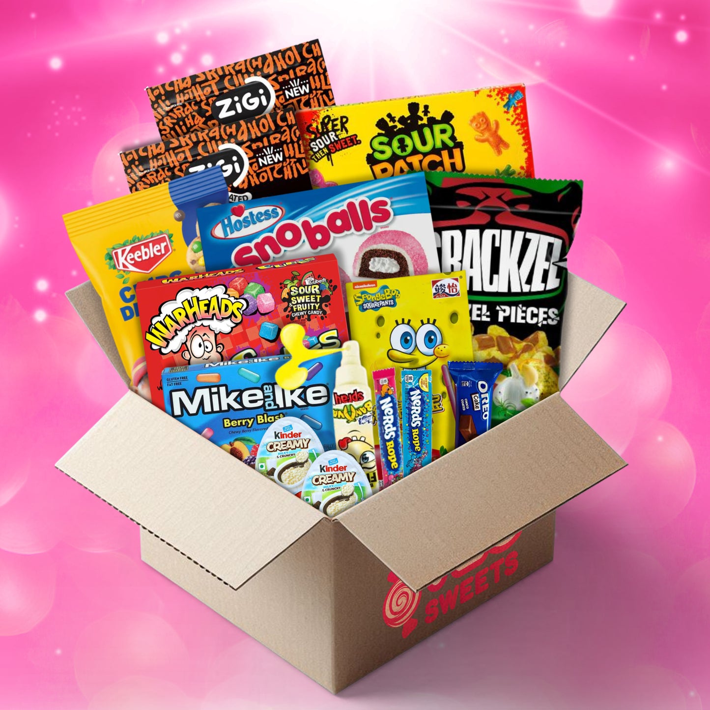 15er Candy Mystery Box | USA Süßigkeiten Geschenk Box