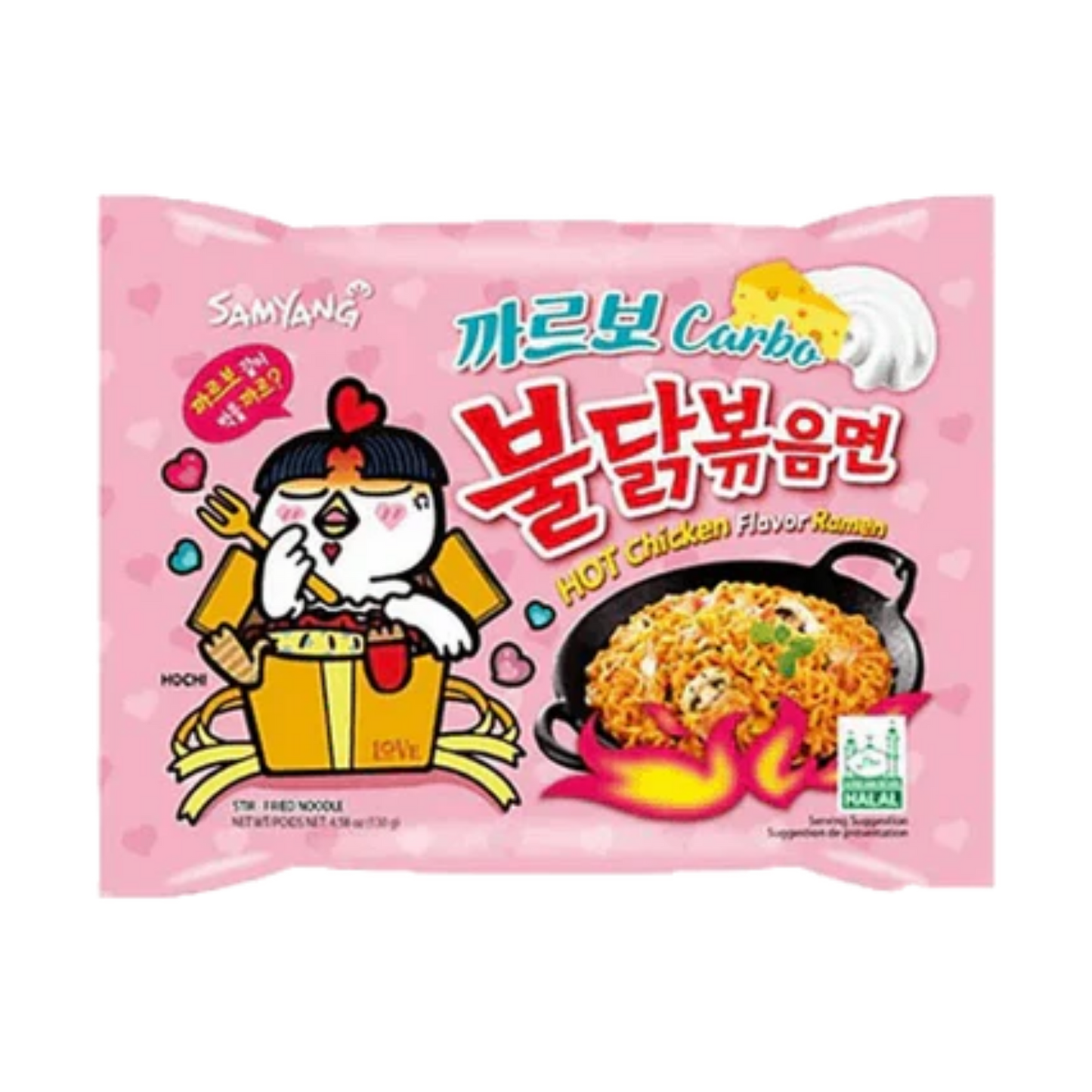 Samyang Buldak Pink Carbo 130g