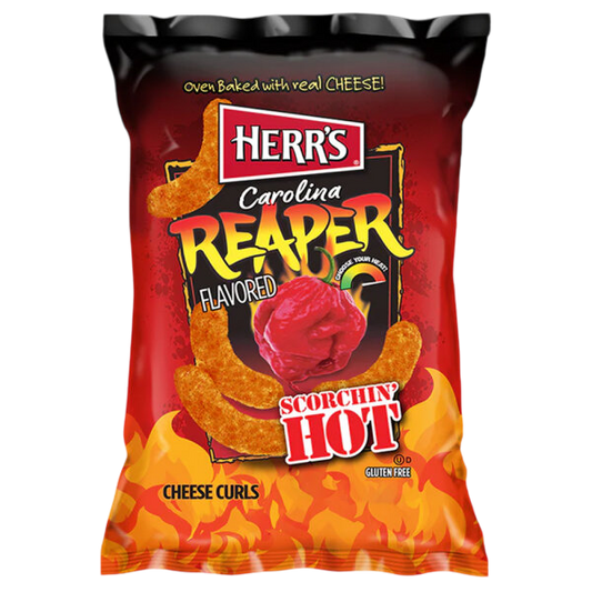 Herr's Carolina Reaper Cheese Curls 170g