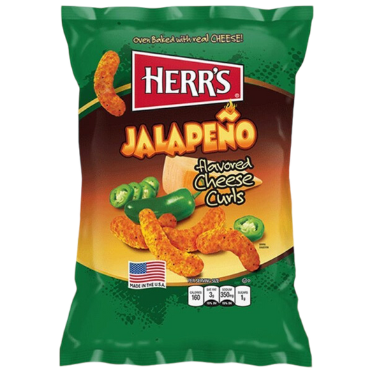 Herr´s Jalapeno Cheese Curls 170g