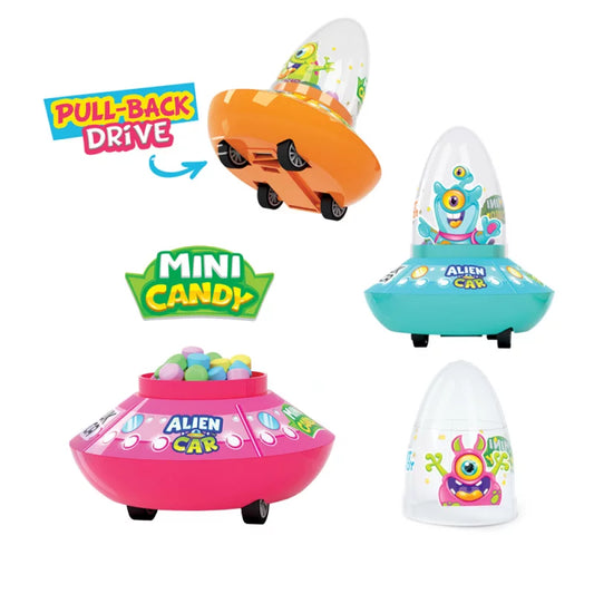 Johny Bee Alien Car Mini Candy