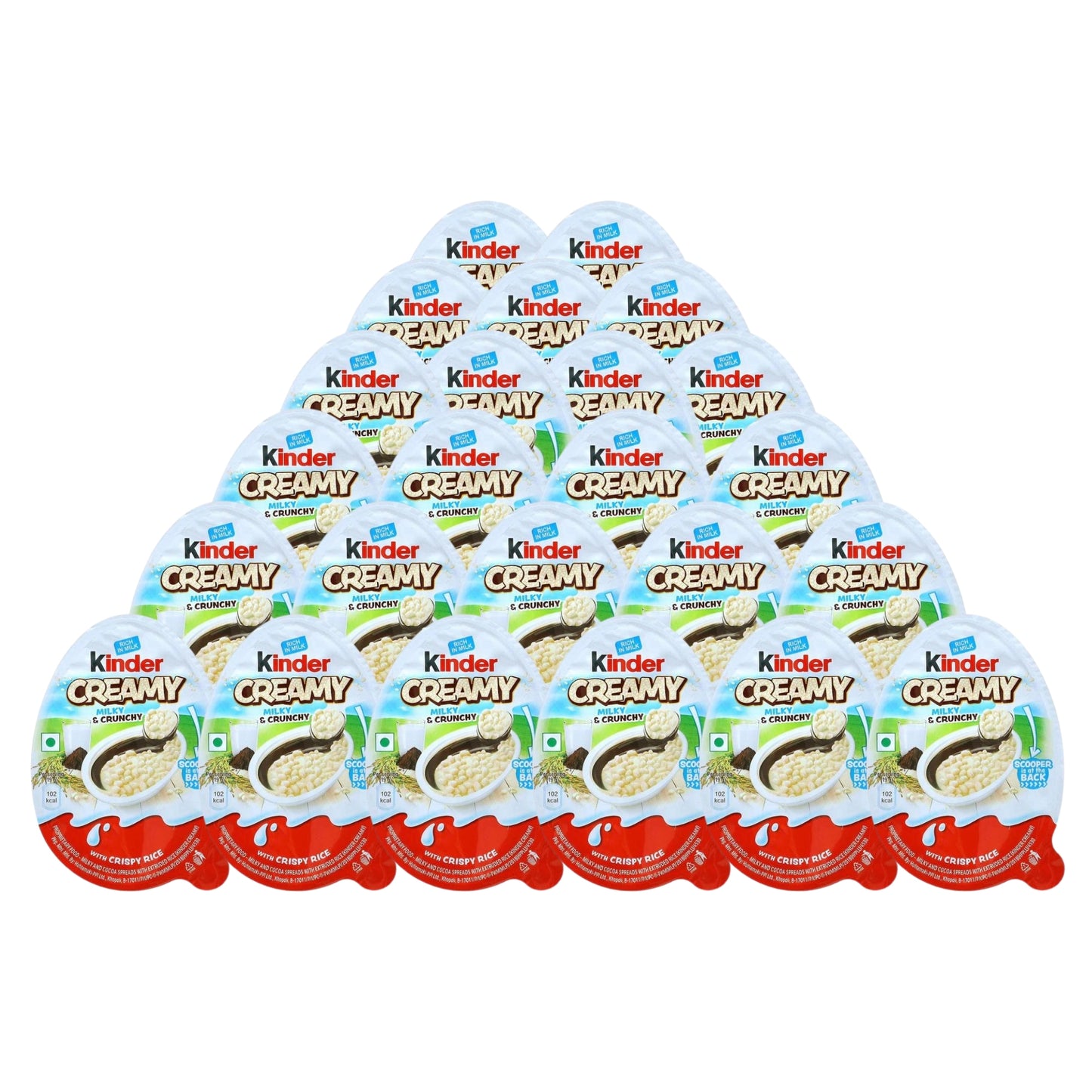 Kinder Creamy Milky & Crunchy 19g