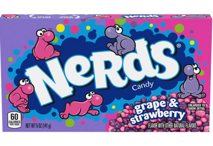 Nerds Grape - Strawberry Theater Box 141 g