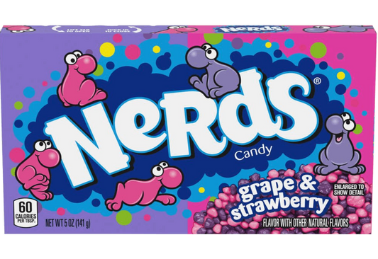 Nerds Grape - Strawberry Theater Box 141 g