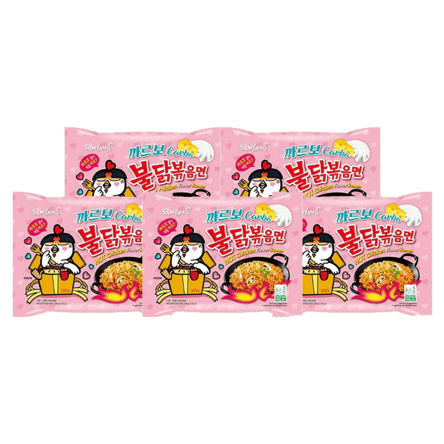 Samyang Buldak Pink Carbo 130g