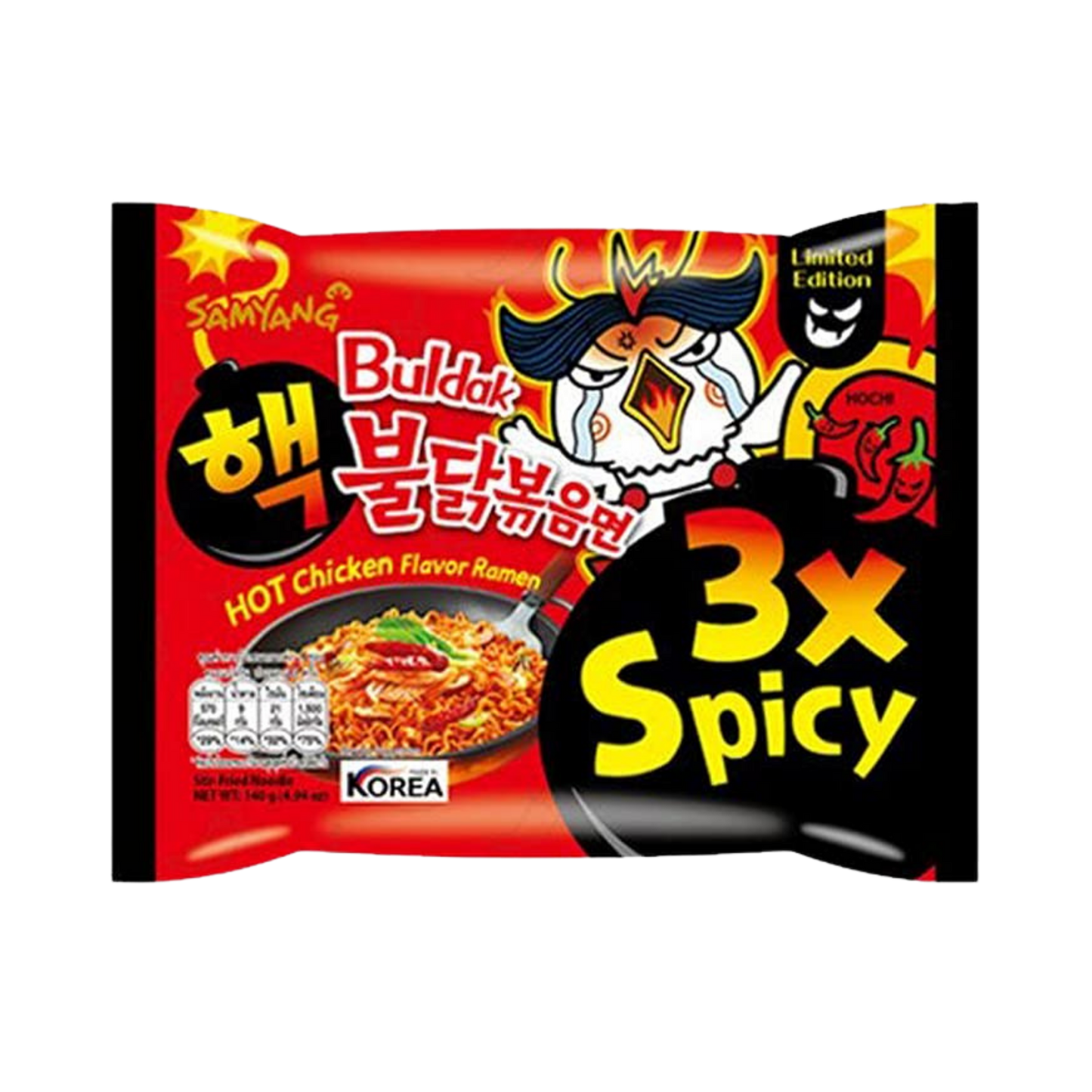 Samyang Buldak Rot 3x Spicy Hot Chicken 135g