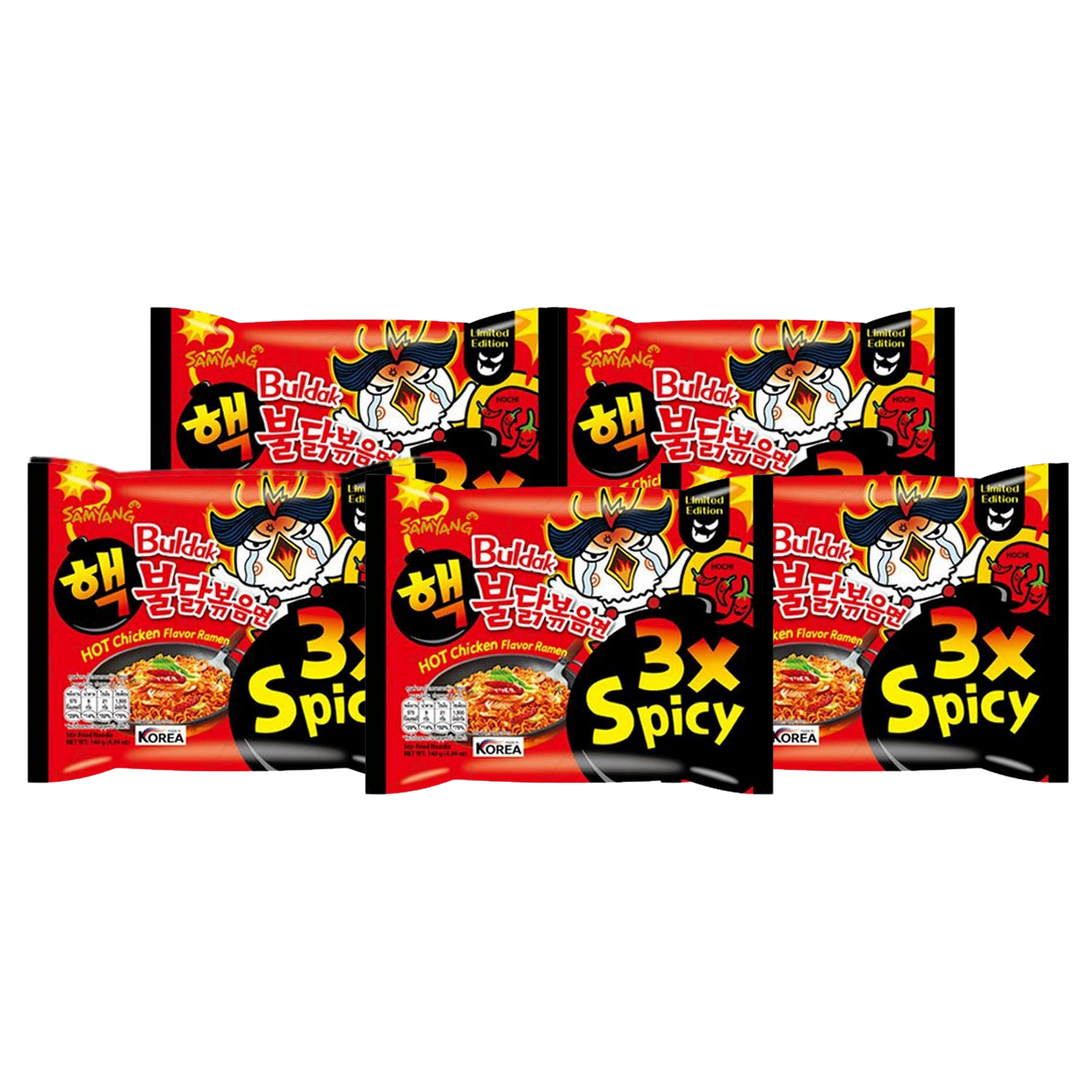 Samyang Buldak Rot 3x Spicy Hot Chicken 135g