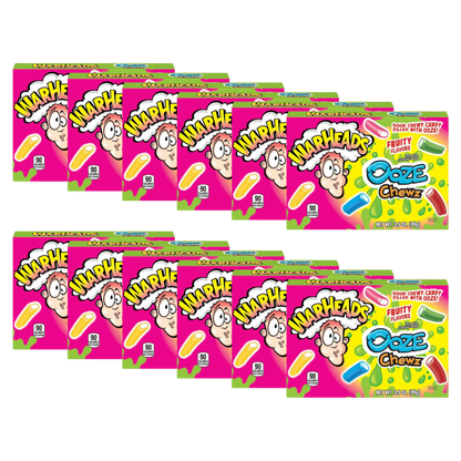 Warheads Ooze Chews Teatre Box 99g