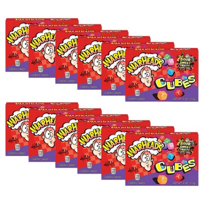 Warheads Sour Chewy Cubes Theatre Box 113g